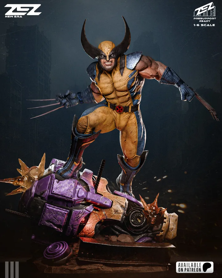 Wolverine figure reference