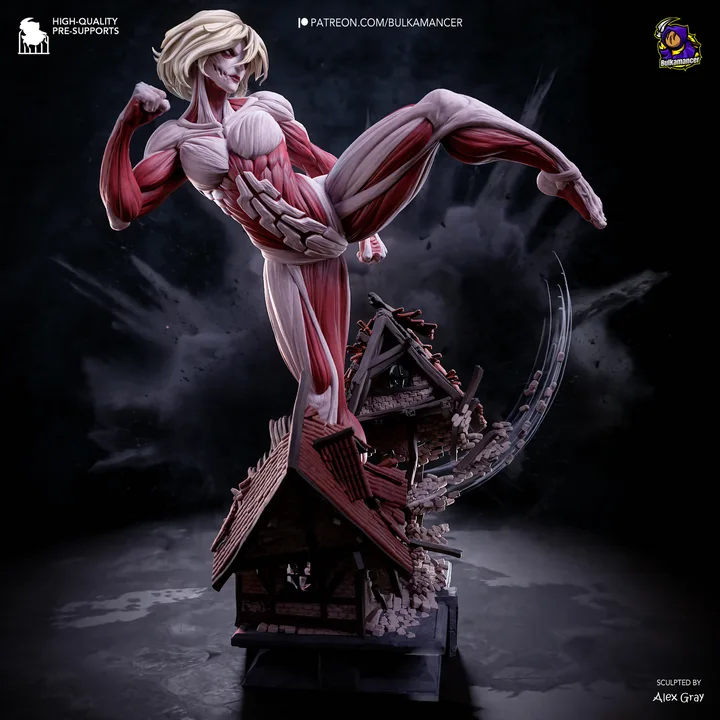 Female Titan figure reference