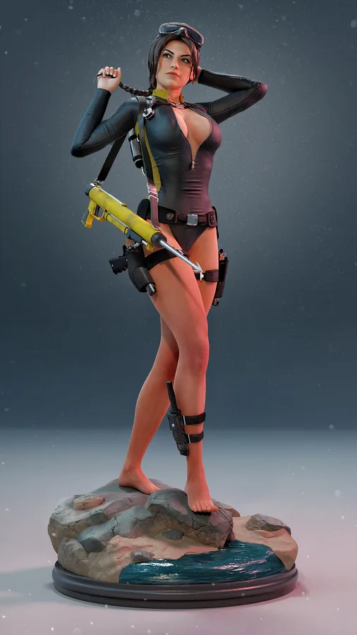 Lara the Raider Nikki Williams figure reference