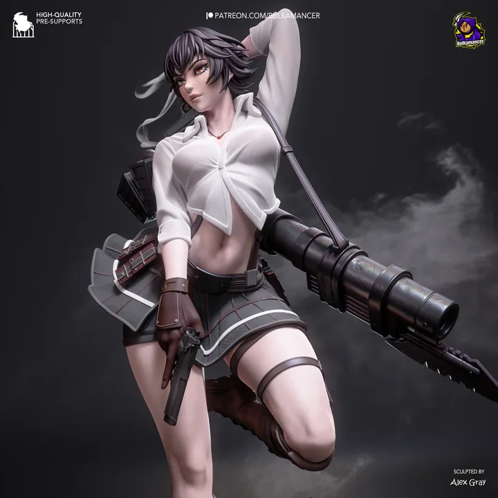 Lady Devil May Cry figure reference