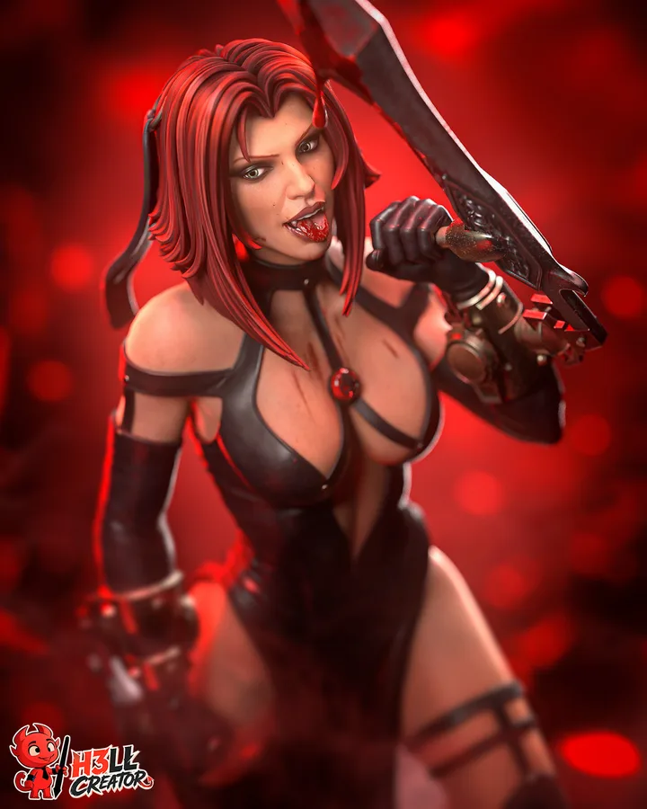 Bloodrayne figure reference