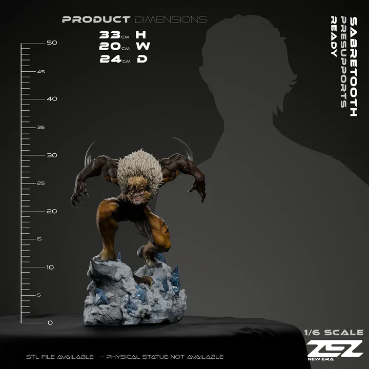 Sabretooth figure reference