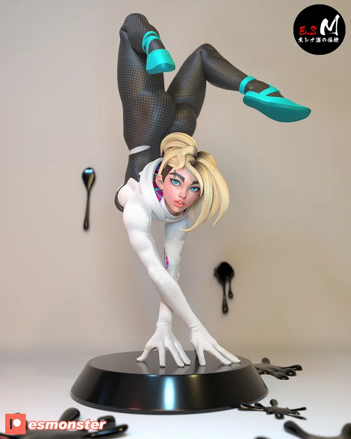 Spider-Gwen P1 figure reference