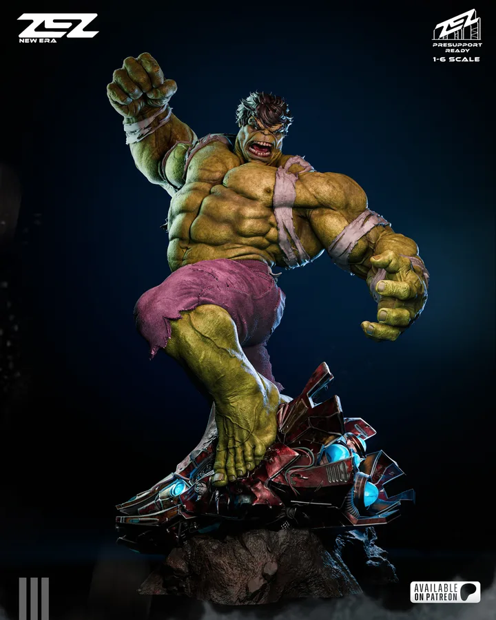 Hulk figure reference