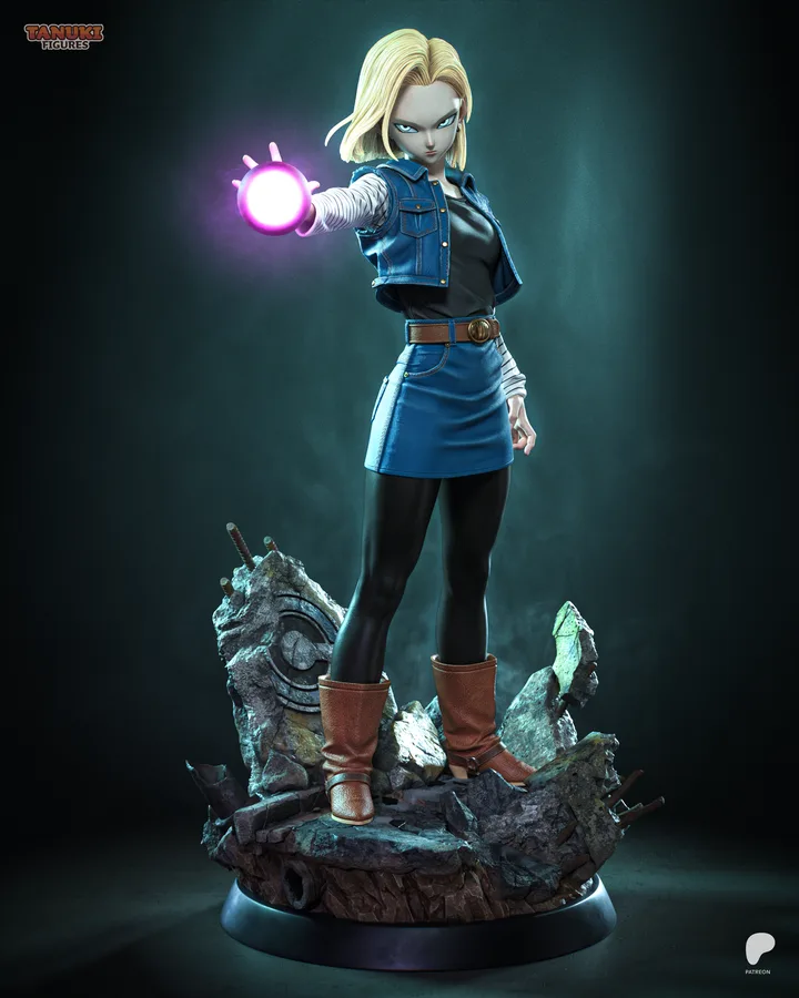 Android 18 figure reference