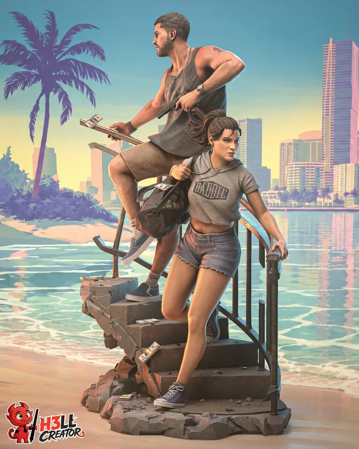 GTA Jason and Lucia figure reference