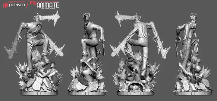 Denji figure reference