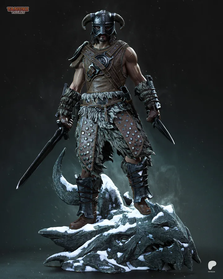 Dragonborn figure reference