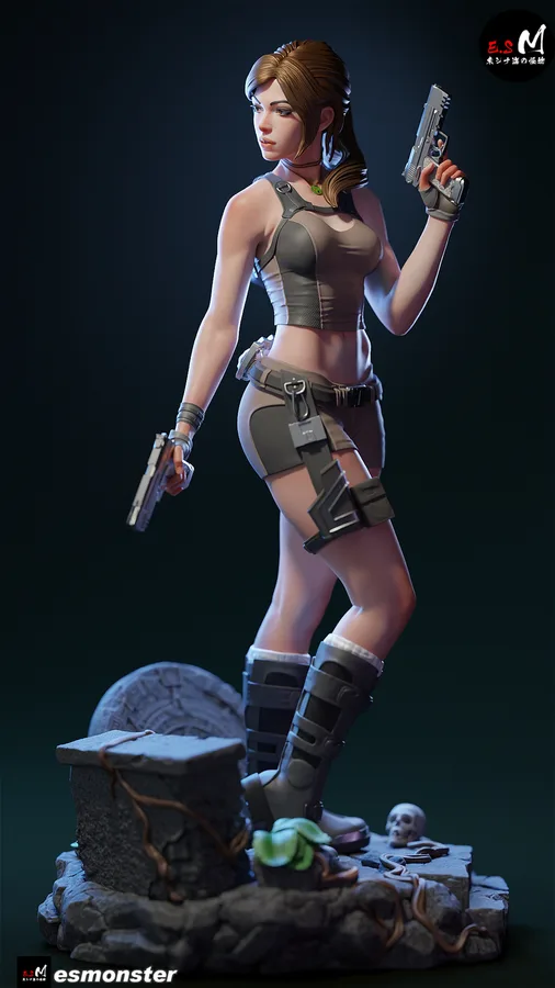 LaraCroft figure reference