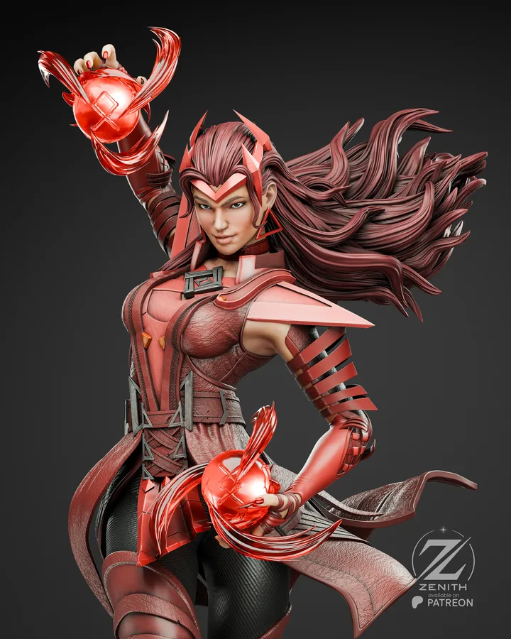 Scarlet Witch figure reference