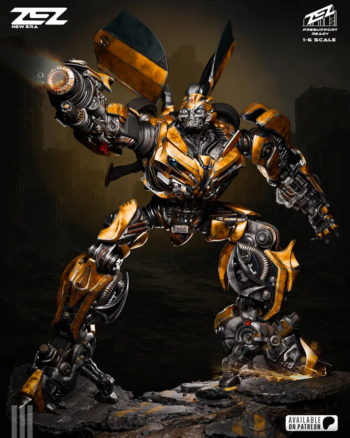 Bumblebee figure reference