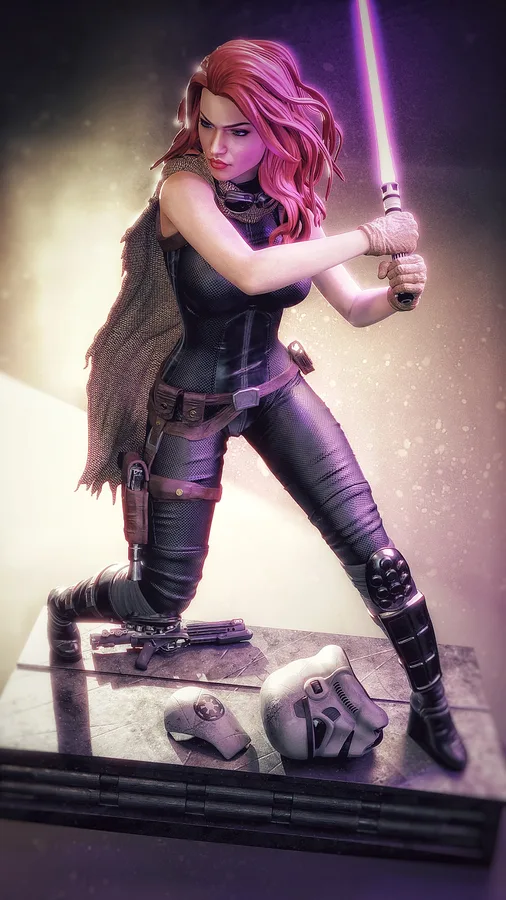 Mara Jade figure reference