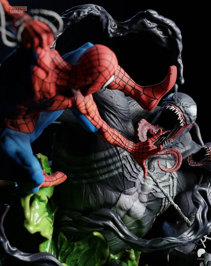 Spiderman Venom figure reference