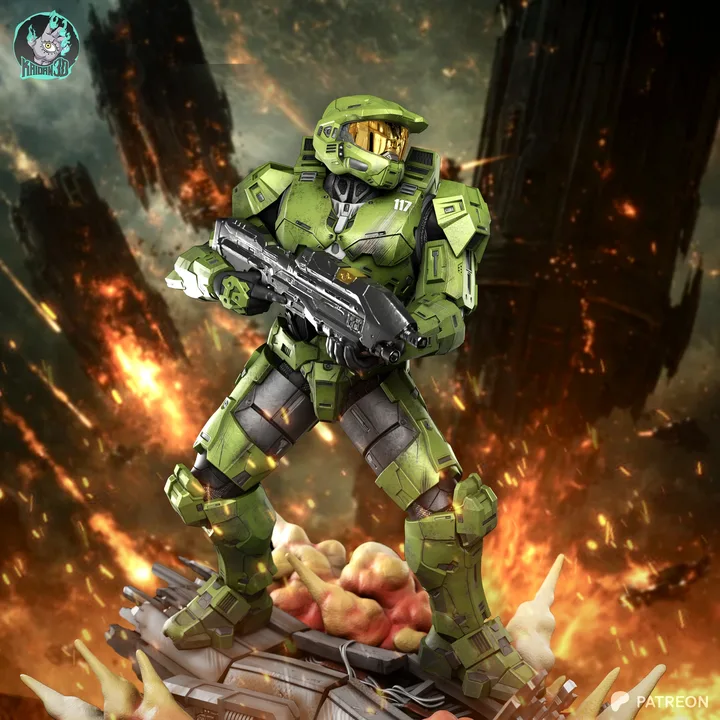 Master Chief figure reference