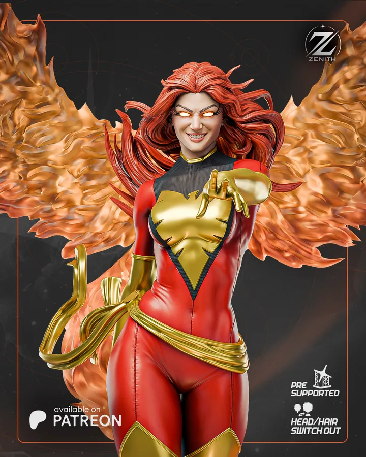 Phoenix XMEN figure reference