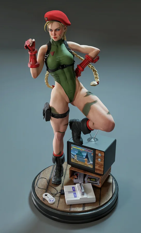 Cammy (Street Fighter) figure reference