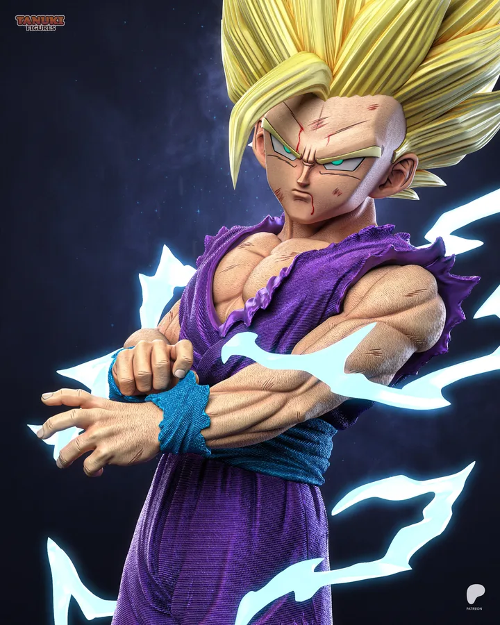 Gohan SSJ2 figure reference