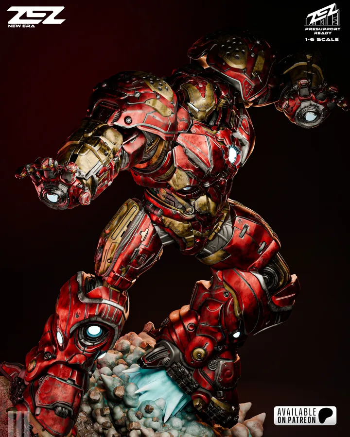Hulkbuster figure reference