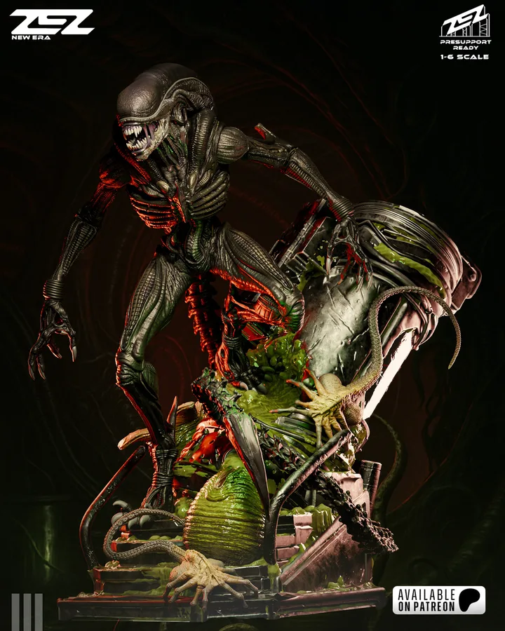 Xenomorph figure reference