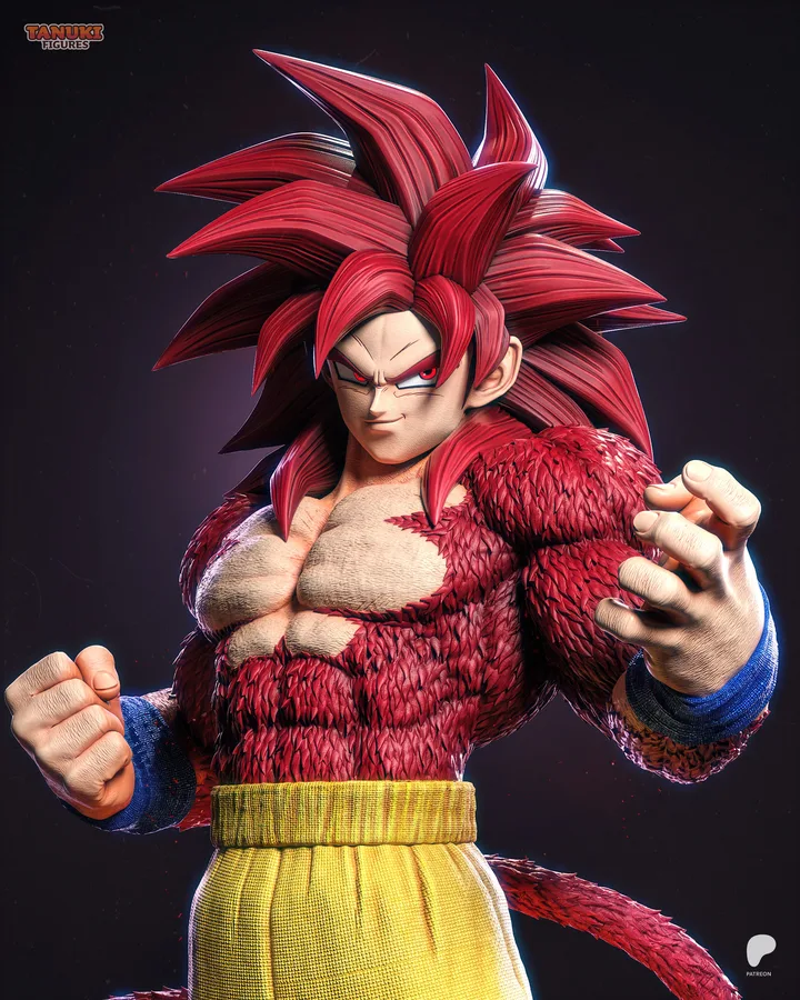 Goku SSJ4 figure reference