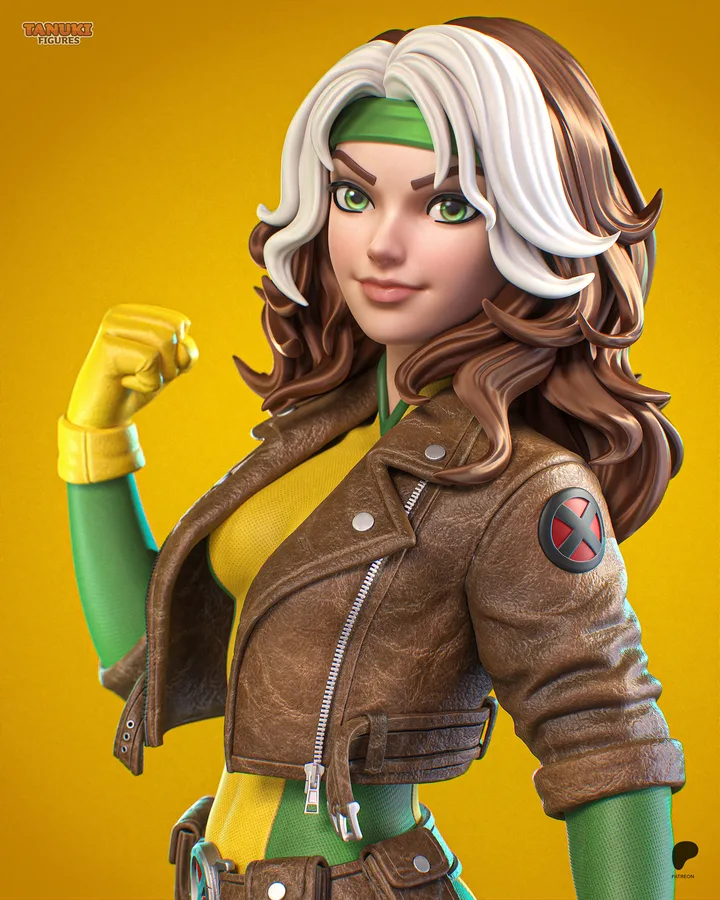Rogue Toon figure reference