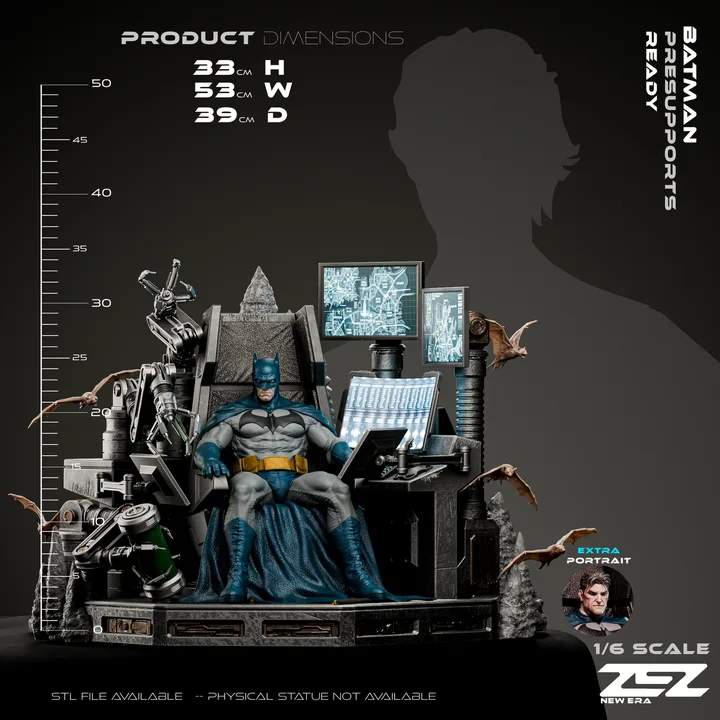 Batman Throne figure reference