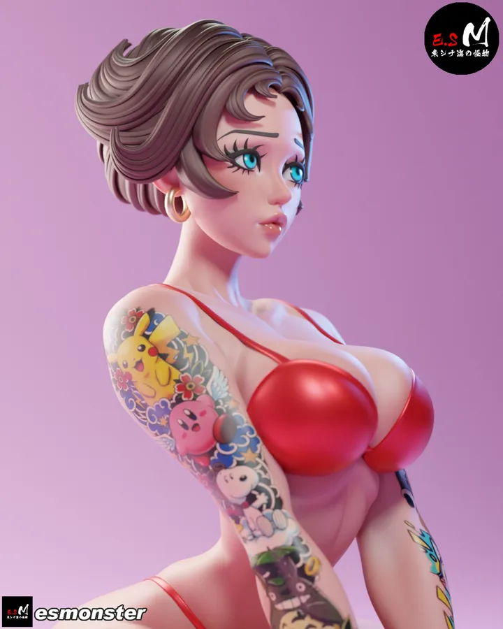 Betty Boop figure reference