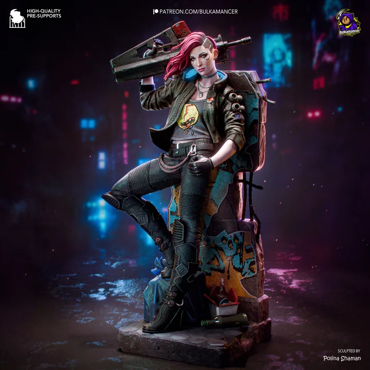 Valerie (Cyberpunk 2077) figure reference