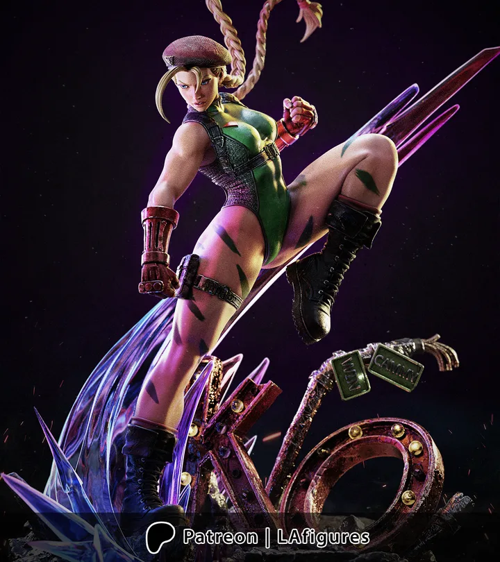 Street Fighter Cammy figure reference