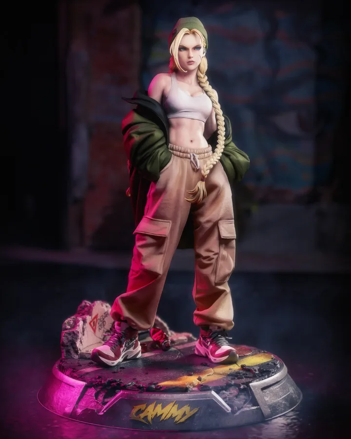Cammy (Street outfit) figure reference