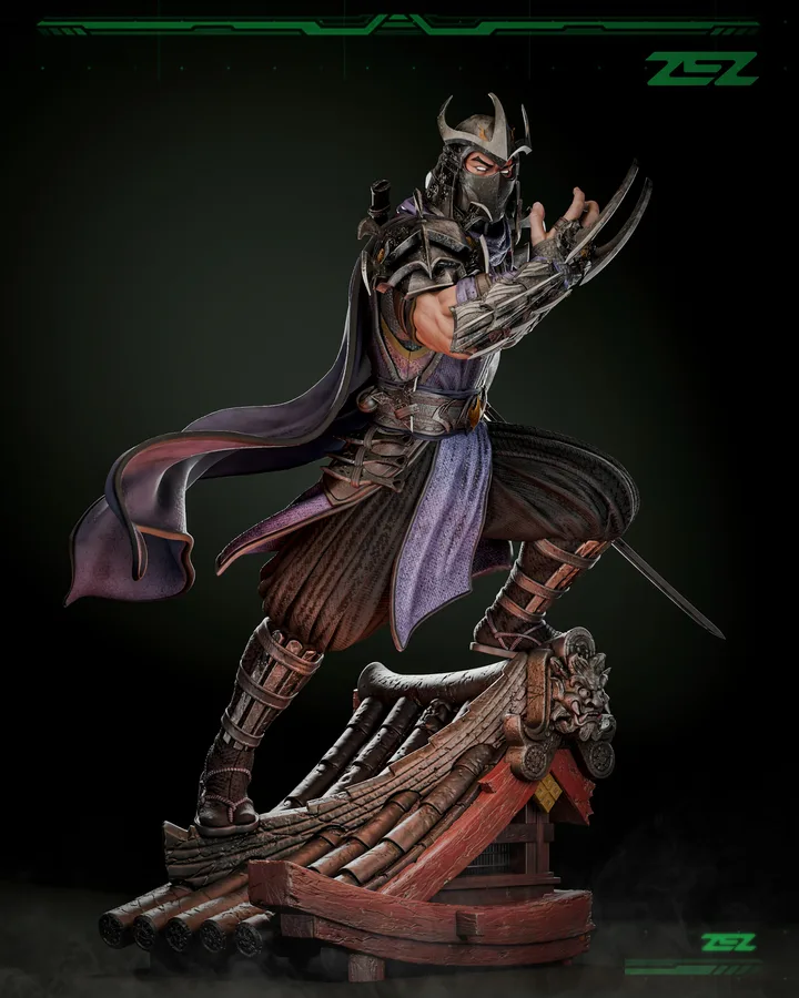 Shredder figure reference