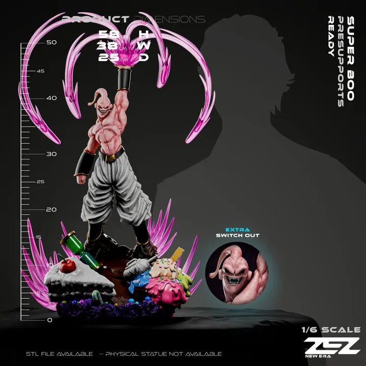 Majin Boo figure reference