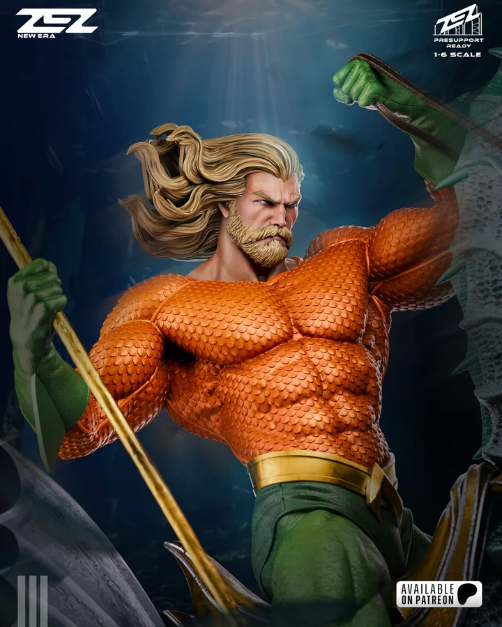 Aquaman figure reference