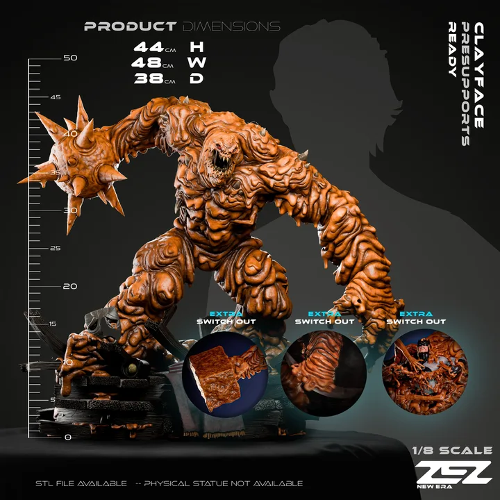 Clayface figure reference