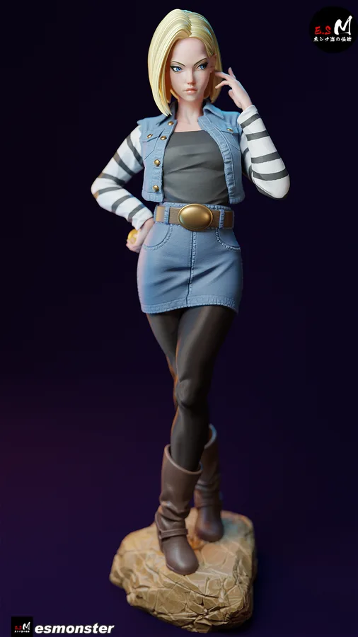 Android 18 figure reference