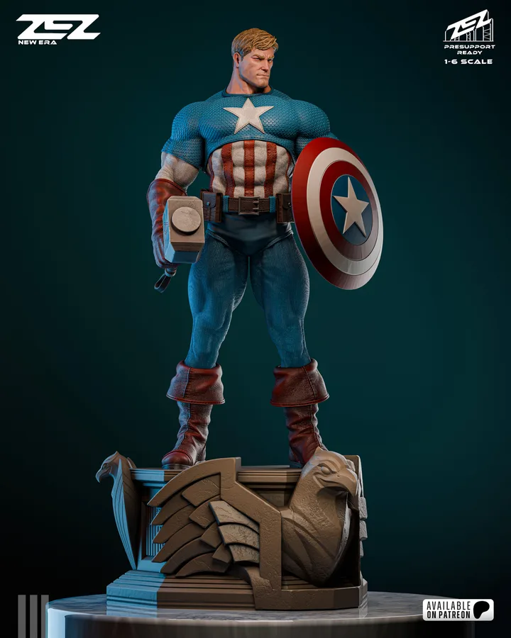Captain America Museum figure reference