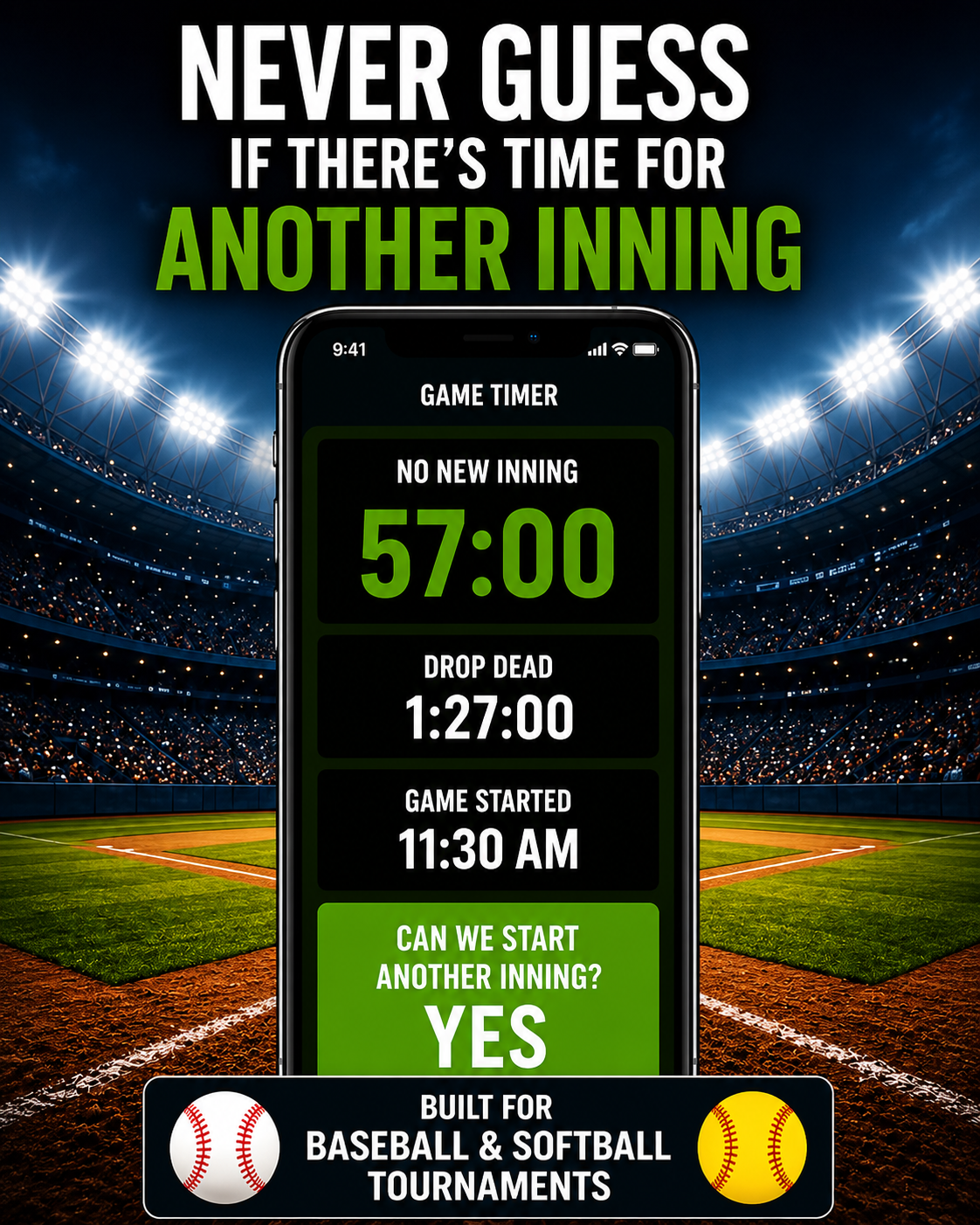 No New Inning — Never Guess Another Inning